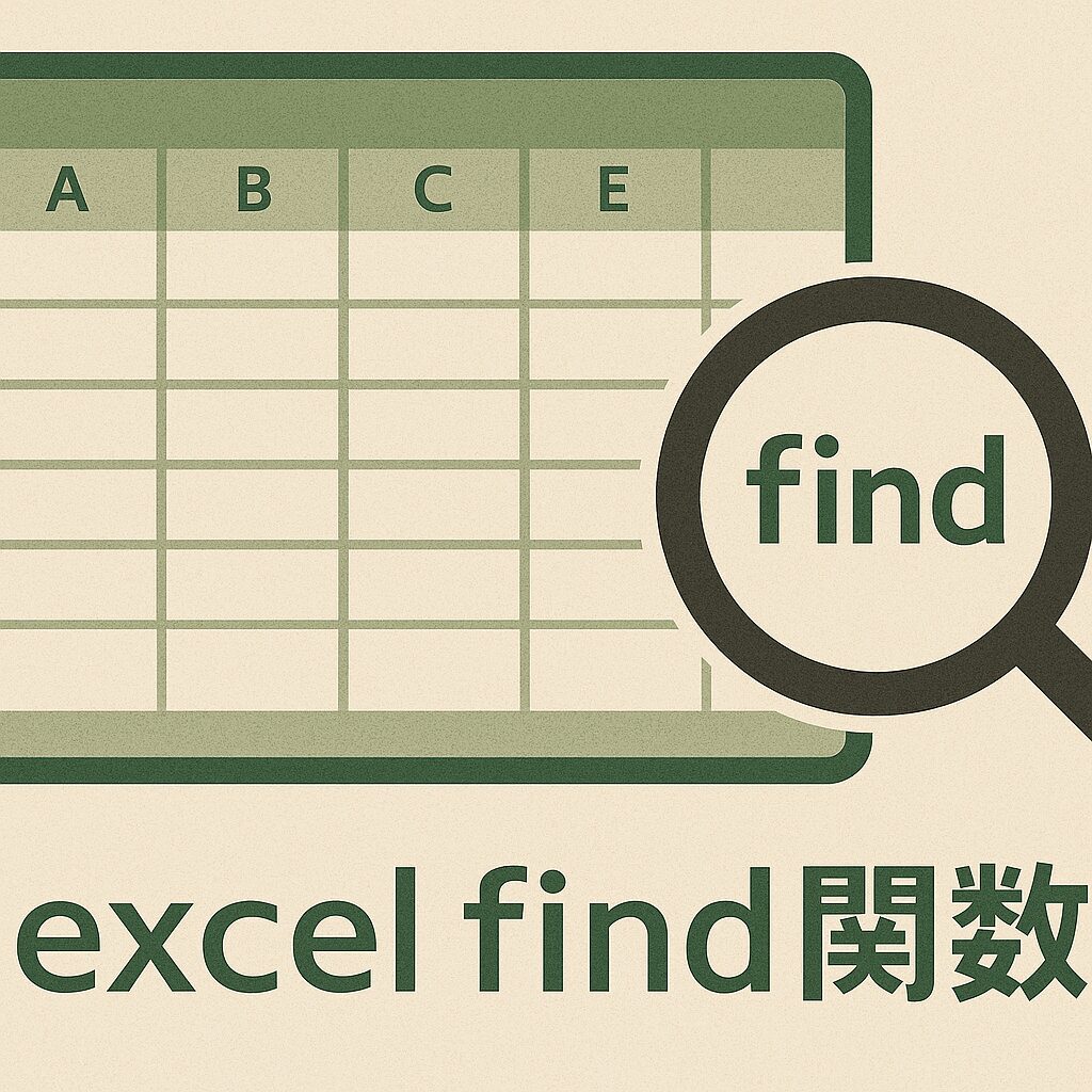 ExcelFind関数リード